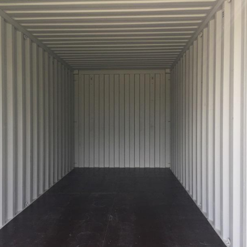 Contenedor de 20 Pies Negro de Primer Viaje