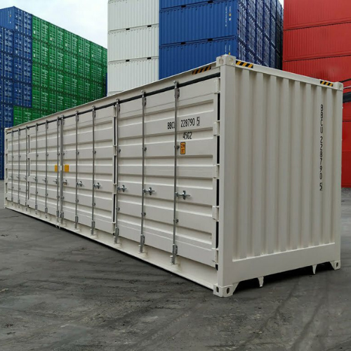 Contenedor de 40 pies con apertura lateral