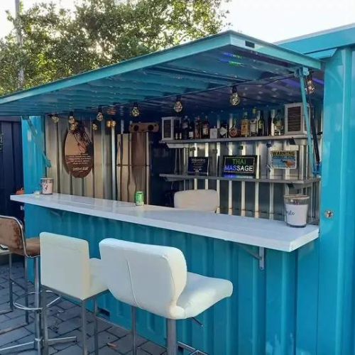 Contenedor bar desmontable de 13 pies (4 x 2m XL)