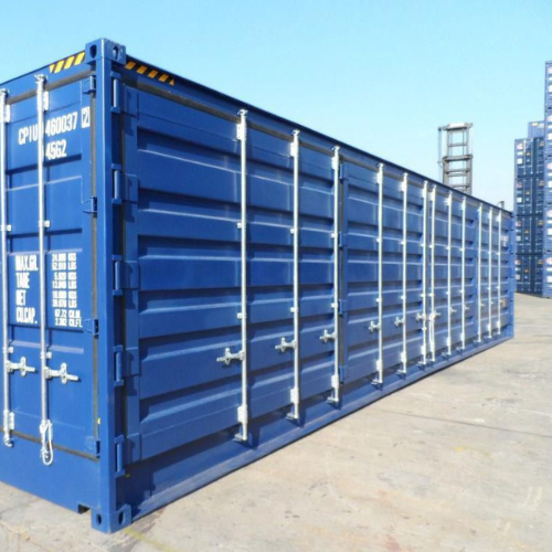 Contenedor de 40 pies con apertura lateral