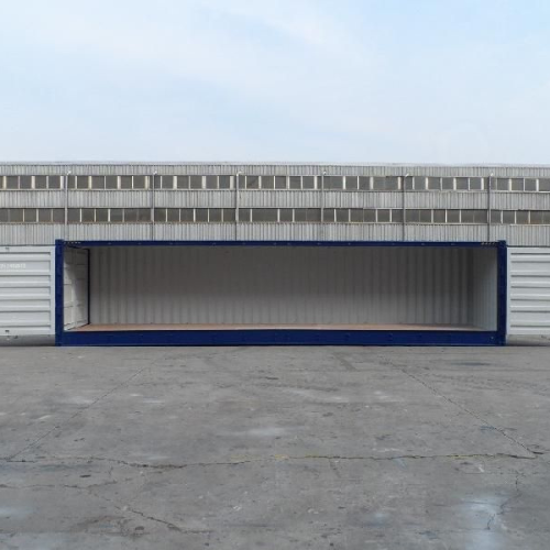 Contenedor de 40 pies con apertura lateral