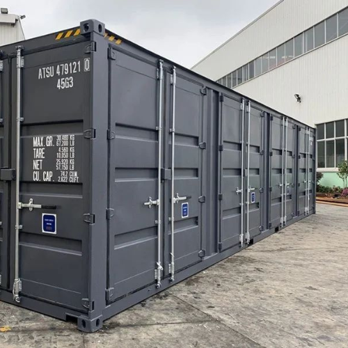 Contenedor de 40 pies con apertura lateral