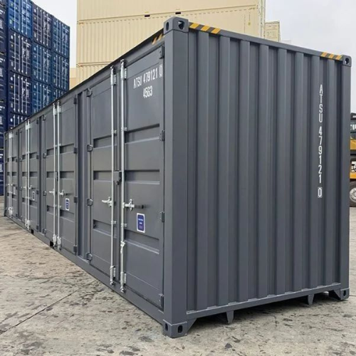 Contenedor de 40 pies con apertura lateral