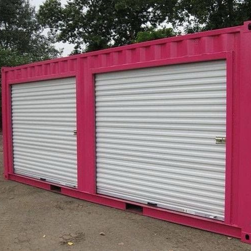 Contenedor de 20 pies con 2 puertas enrollables